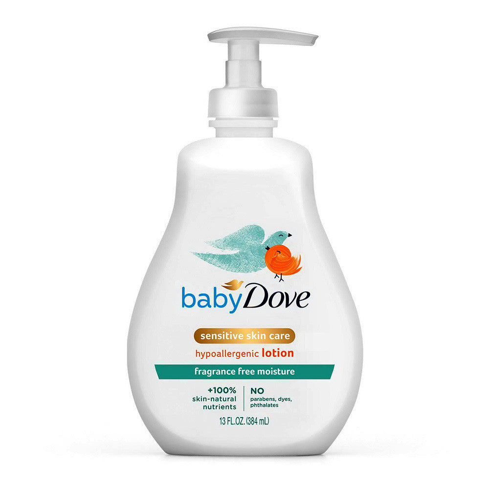 Dove Baby Sensitive Moisture Lotion, Fragrance Free, 13 Oz
